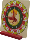 Relógio educativo libras