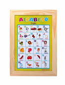 Painéis Sala de Aula Alfabeto Ilustrado Inglês