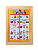 Painéis Sala de Aula Formas e Cores