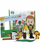 Teatro de Dedoches – Palco + Dedoches Animais Selvagens