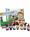 Teatro de Dedoches – Palco + Dedoches Branca de Neve e os Sete Anões