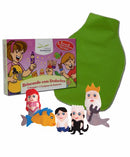 Dedoches + Avental Cx. c/ Pequena Sereia