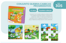 CONJUNTO QUEBRA-CABEÇAS PROGRESSIVOS