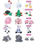 CONJUNTO ANIMAIS COM FILHOTES