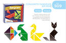CONJUNTO TANGRAM EM MDF