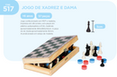 JOGO DE XADREZ E DAMA
