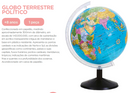 GLOBO TERRESTRE POLÍTICO