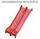 Escorregador Reto Duplo