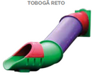 Tobogã Reto
