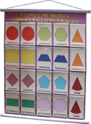 Painel Memória Formas Geométricas