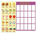 Painel Memória Sílabas Simples